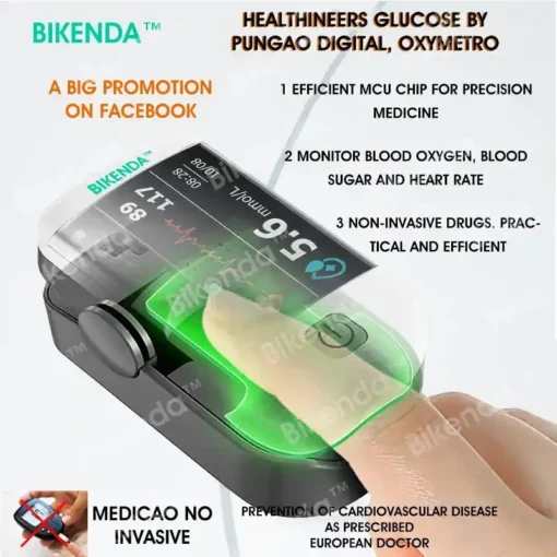 Bikenda™ Intelligent Non-Invasive Laser Blood Glucose Meter