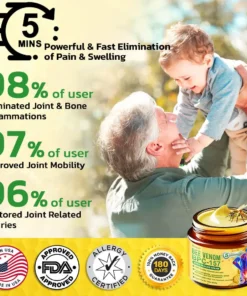 Flysmus™ Bee Venom BPC-157 5mins Pain Relief Bone Healing Cream