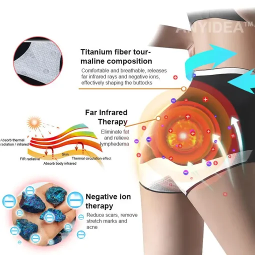 NESLEMY™Medical Grade Titanium Fiber Self-heating Tourmaline Shaping Shorts