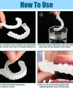 QIAWI™ Premium Custom Silicone Denture Set