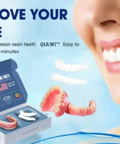 QIAWI™ Premium Custom Silicone Denture Set