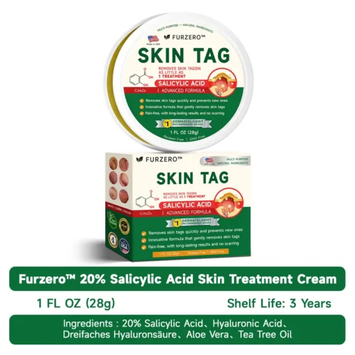 Furzero™ 20% Salicylic Acid Skin Treatment Cream