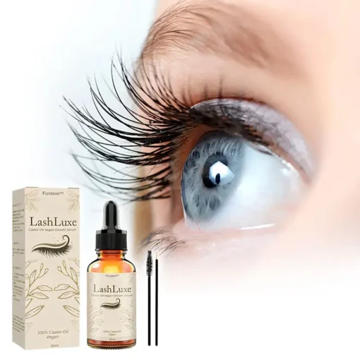 Furzero™ LashLuxe Castor Oil Vegan Growth Serum