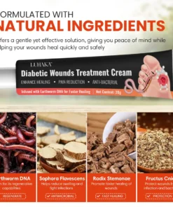 Luhaka™ Diabetic Wounds Treatment Cream