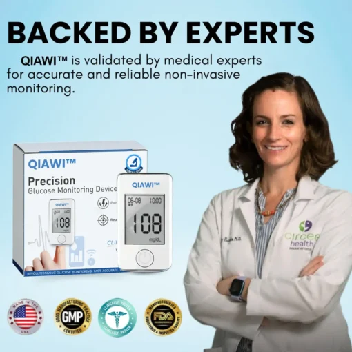 QIAWI™ Precision Glucose Monitoring Device